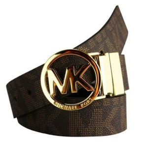 Michael Kors Twist Reversible Belt in Choco Size L